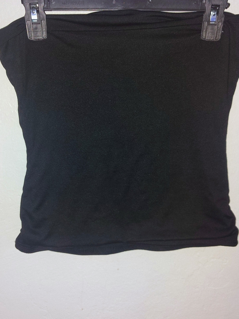 Women's Black Strapless Tube Camisole